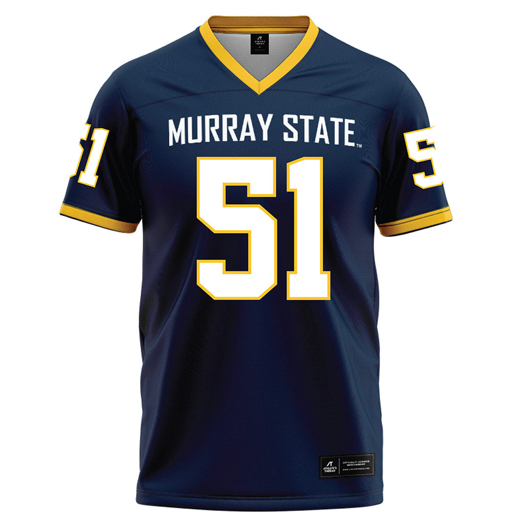 Murray State - NCAA Football : Caden Allbright - Blue Football Jersey-0