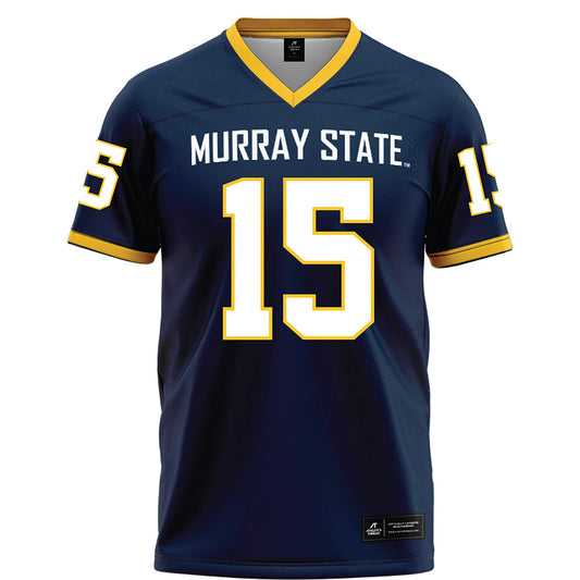 Murray State - NCAA Football : Lj Green - Blue Football Jersey