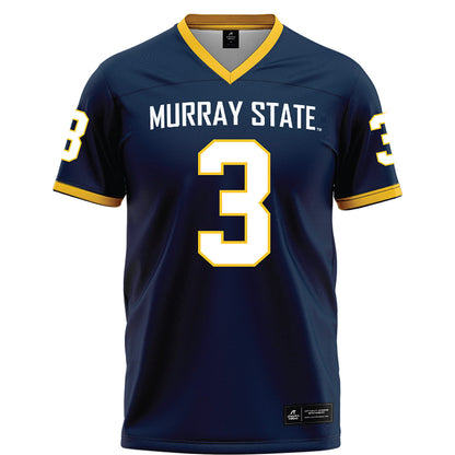 Murray State - NCAA Football : baxter wright - Blue Football Jersey-0