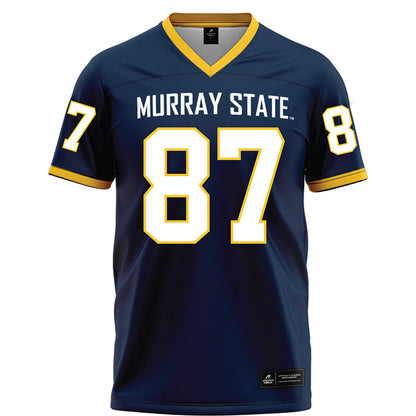 Murray State - NCAA Football : Liam McCormack - Blue Football Jersey-0