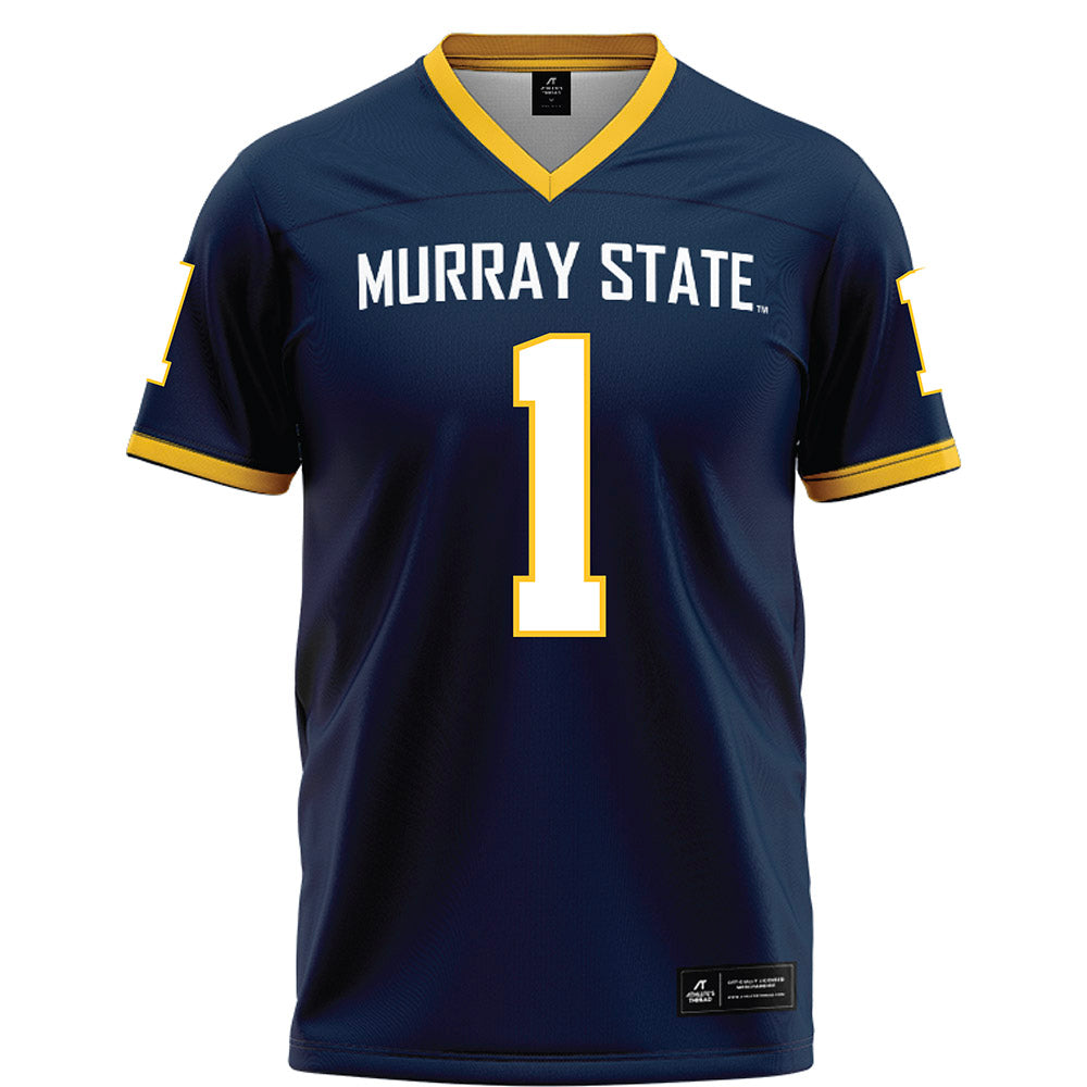 Murray State - NCAA Football : Bryan Pulley - Blue Football Jersey-0