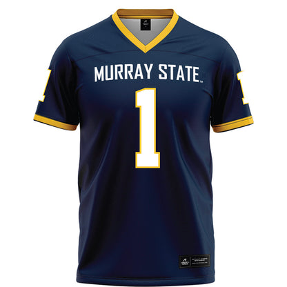 Murray State - NCAA Football : Bryan Pulley - Blue Football Jersey-0