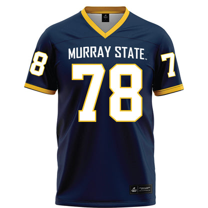Murray State - NCAA Football : Micah Martin - Blue Football Jersey-0