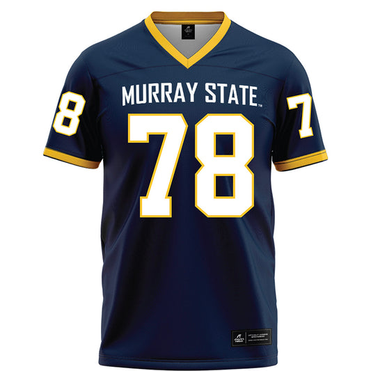 Murray State - NCAA Football : Micah Martin - Blue Football Jersey-0