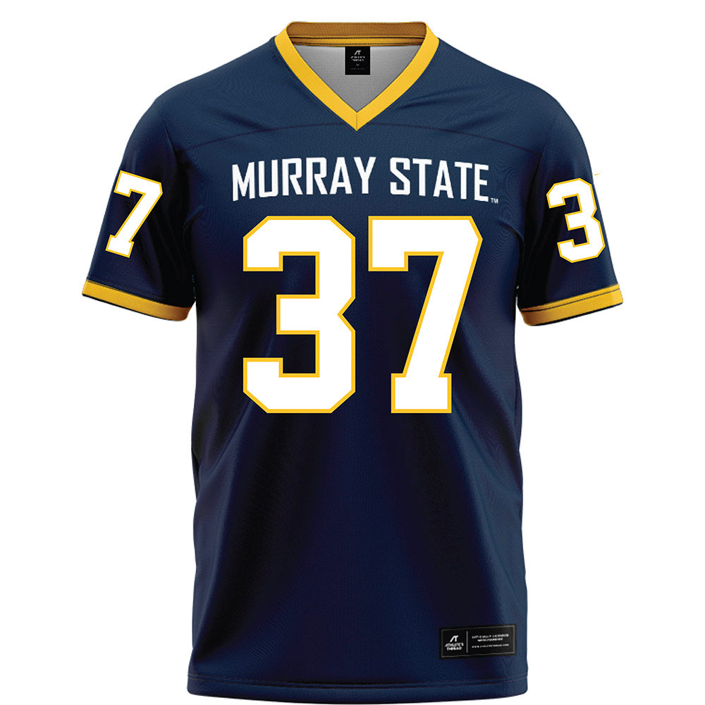 Murray State - NCAA Football : Dax Pregeant - Blue Football Jersey-0