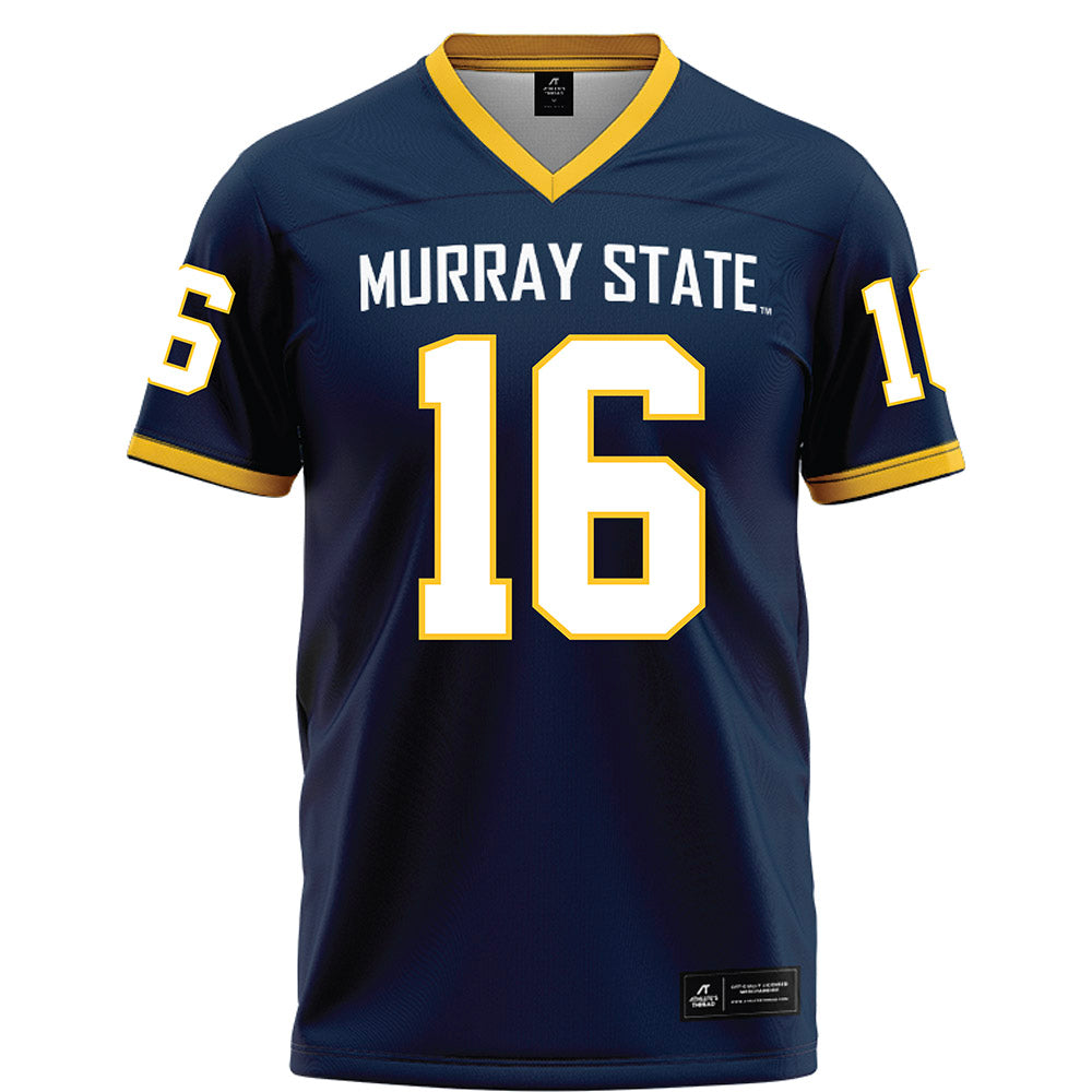Murray State - NCAA Football : Marley McKenzie - Blue Football Jersey-0
