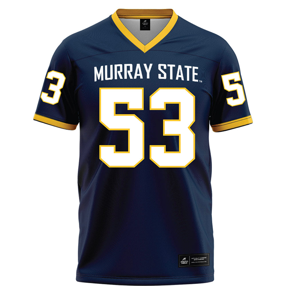 Murray State - NCAA Football : Brayden Hightower - Blue Football Jersey-0