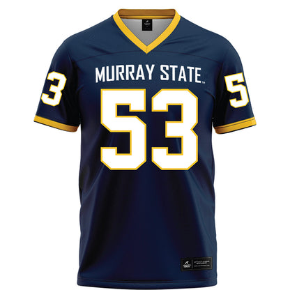 Murray State - NCAA Football : Brayden Hightower - Blue Football Jersey-0