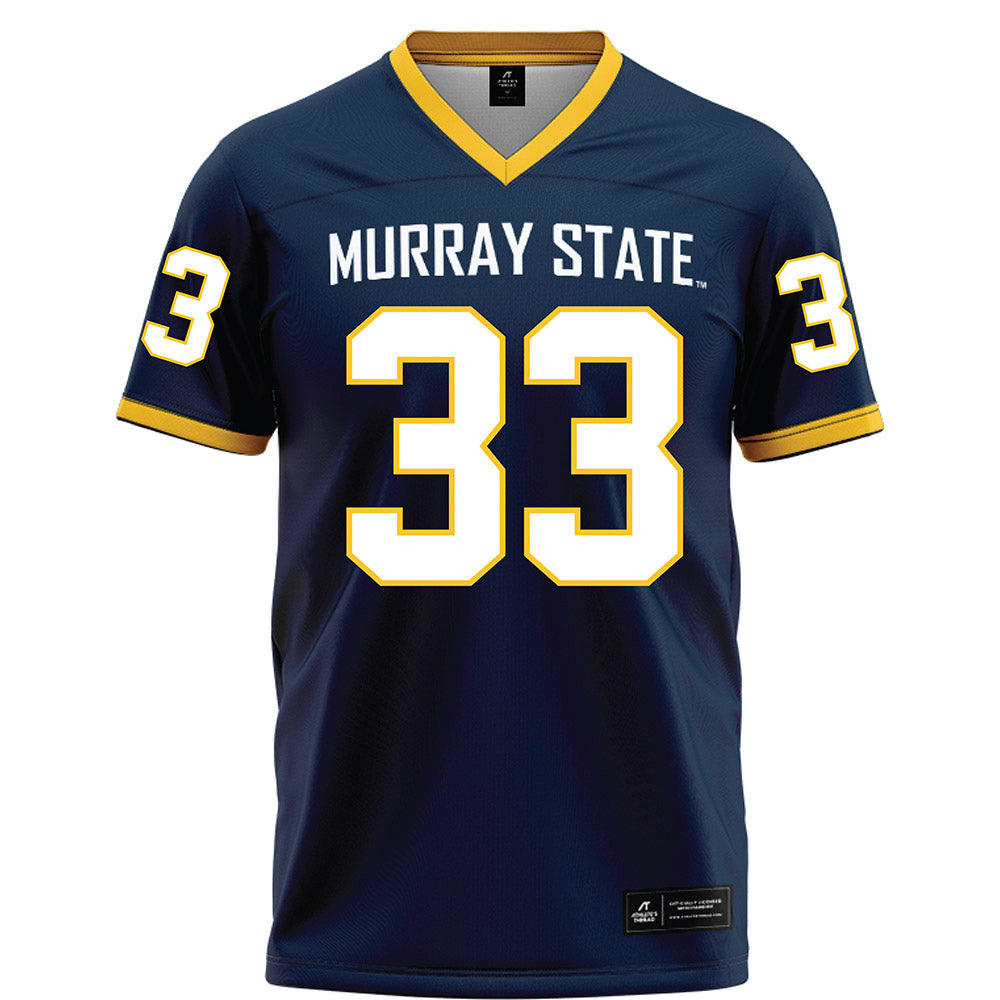 Murray State - NCAA Football : Daniel Aganbi - Blue Football Jersey-0
