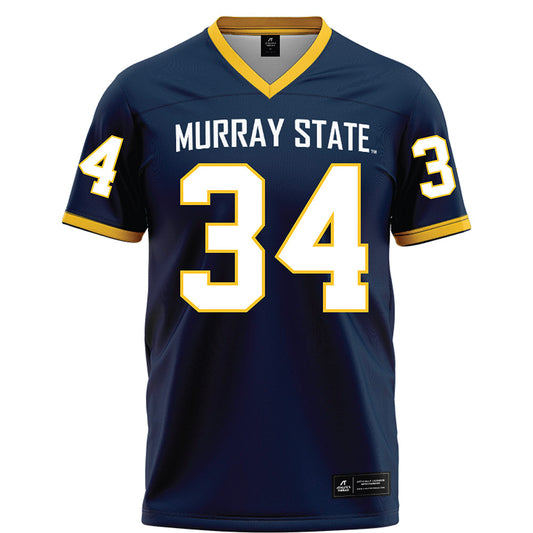 Murray State - NCAA Football : Daniel OBrien - Blue Football Jersey-0
