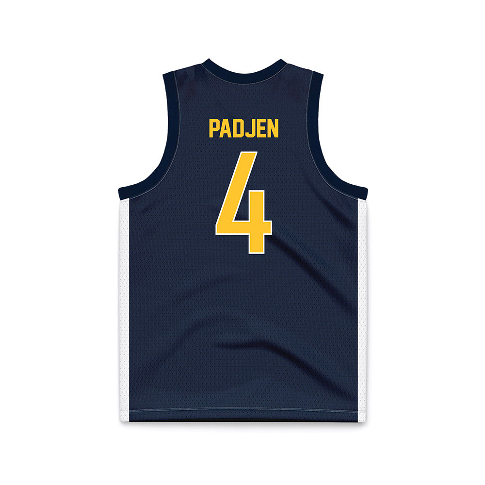 Murray State - NCAA Men's Basketball : Mark Padjen - Blue Basketball Jersey-1