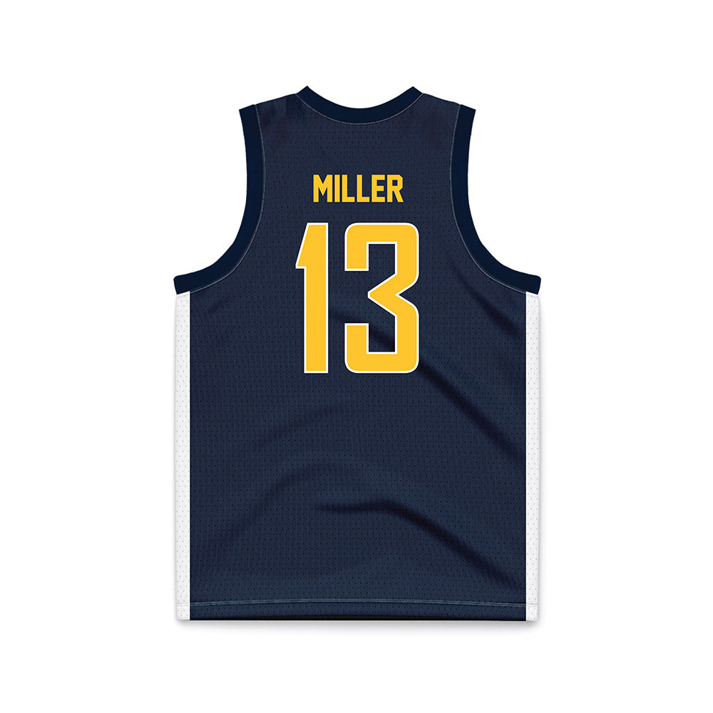 Murray State - NCAA Men's Basketball : Mason Miller - Blue Basketball Jersey-1