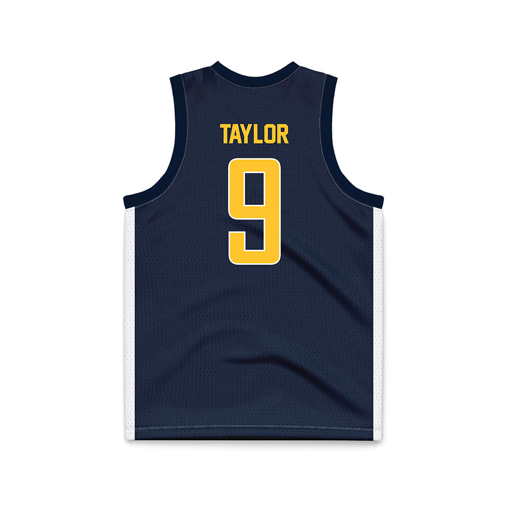 Murray State - NCAA Men's Basketball : Layne Taylor - Blue Basketball Jersey-1