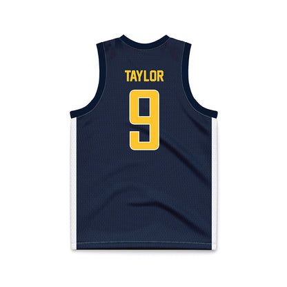 Murray State - NCAA Men's Basketball : Layne Taylor - Blue Basketball Jersey-1