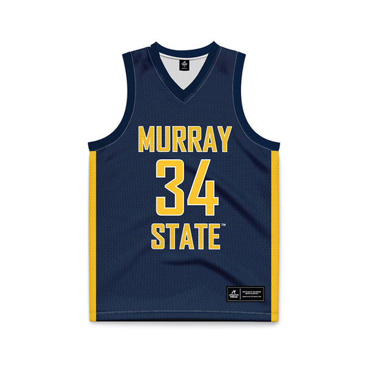 Murray State - NCAA Men's Basketball : Brayden Shorter - Blue Basketball Jersey-0