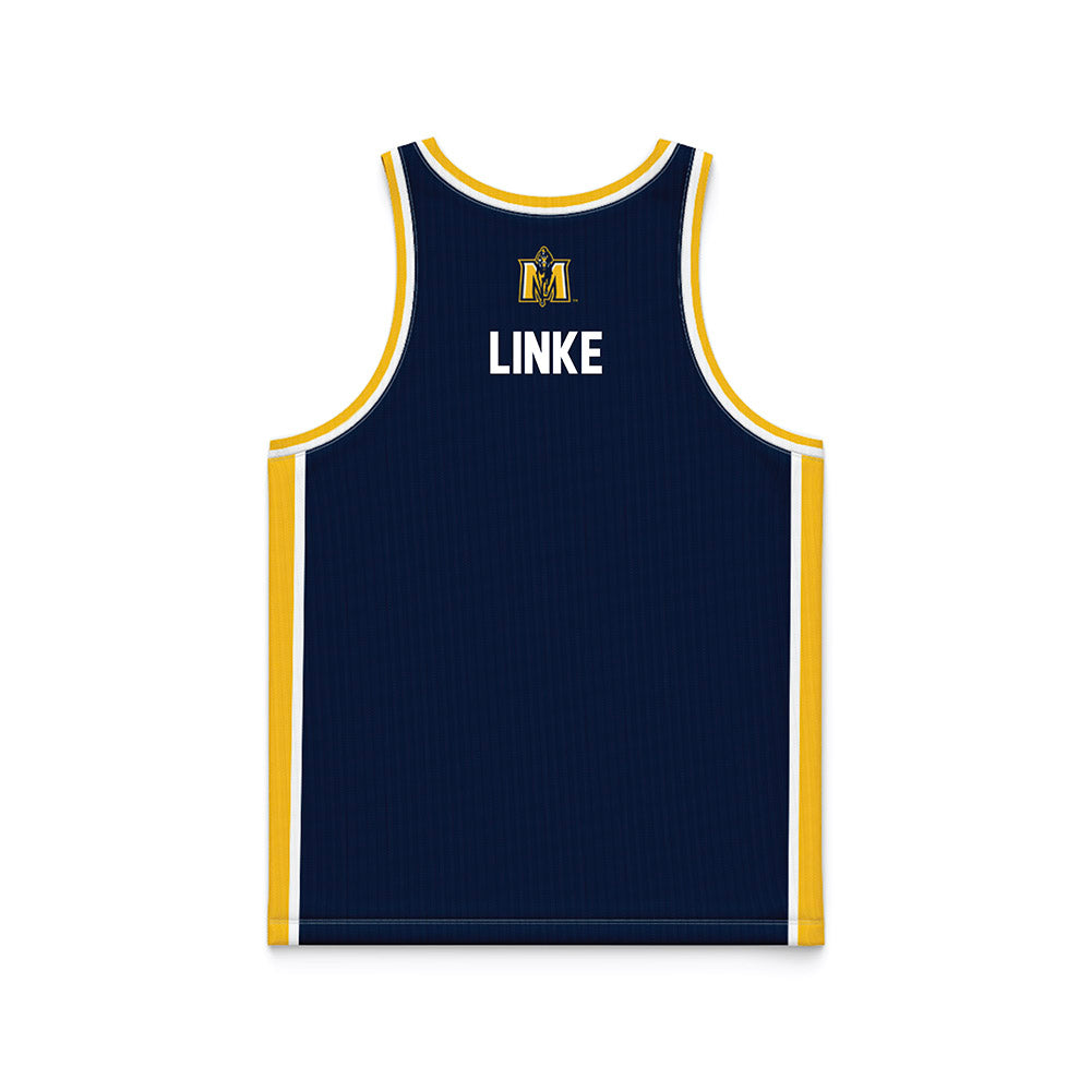 Murray State - NCAA Women's Basketball : Alli Linke - Blue Basketball Jersey-1