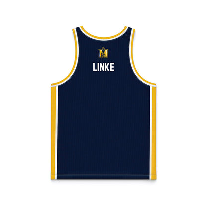 Murray State - NCAA Women's Basketball : Alli Linke - Blue Basketball Jersey-1