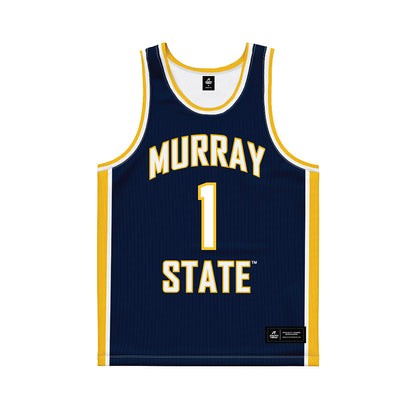 Murray State - NCAA Women's Basketball : Halli Poock - Blue Basketball Jersey