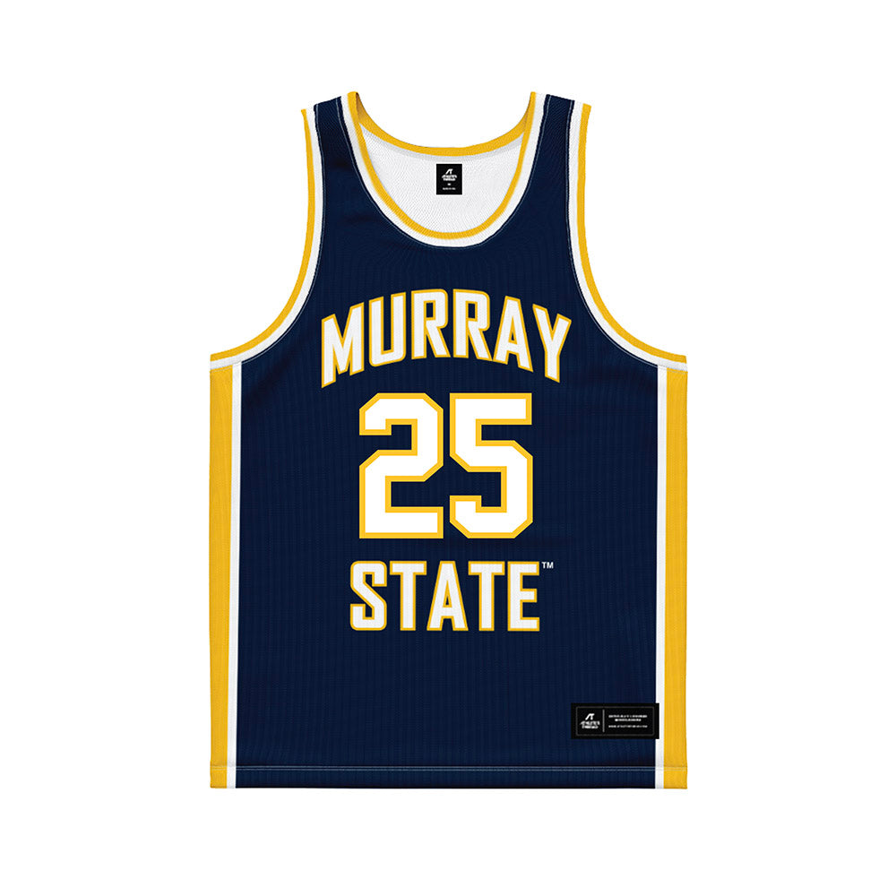 Murray State - NCAA Women's Basketball : Destiny Thomas - Blue Basketball Jersey-0
