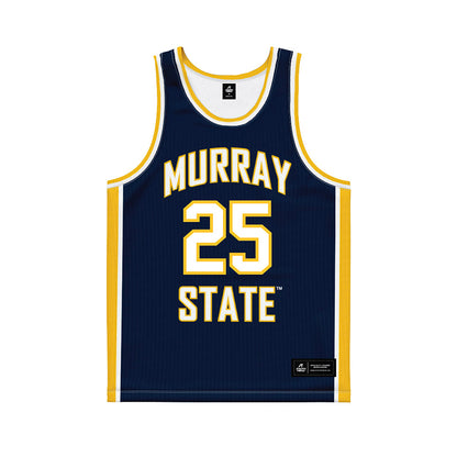 Murray State - NCAA Women's Basketball : Destiny Thomas - Blue Basketball Jersey-0