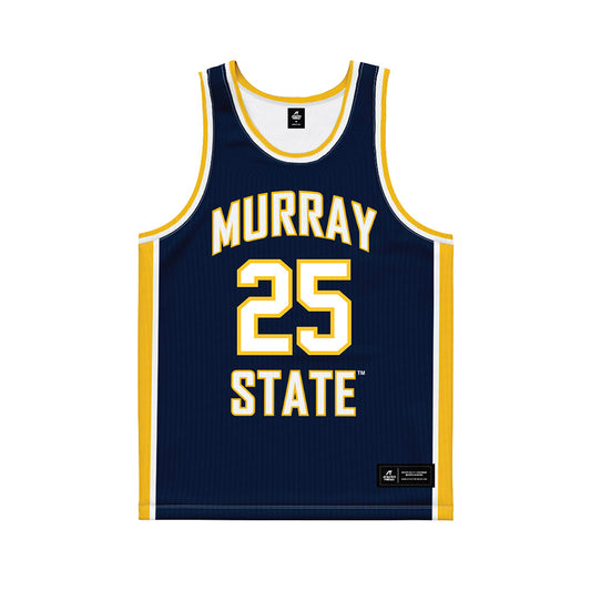 Murray State - NCAA Women's Basketball : Destiny Thomas - Blue Basketball Jersey-0