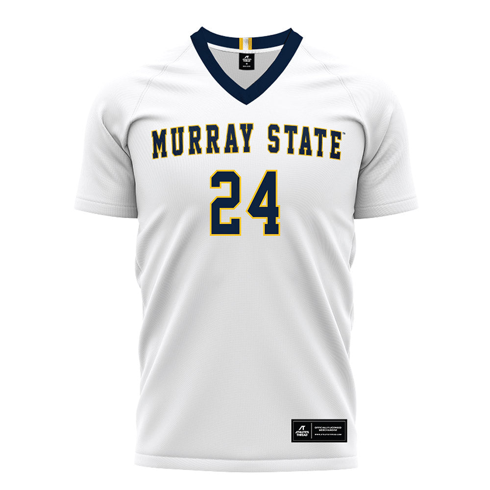 Murray State - NCAA Women's Soccer : Isabel De Santos - White Soccer Jersey-0