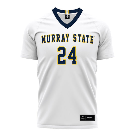 Murray State - NCAA Women's Soccer : Isabel De Santos - White Soccer Jersey-0