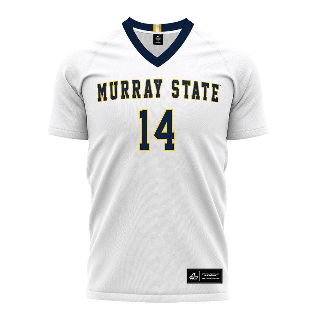 Murray State - NCAA Women's Soccer : Megan Wilson - White Soccer Jersey