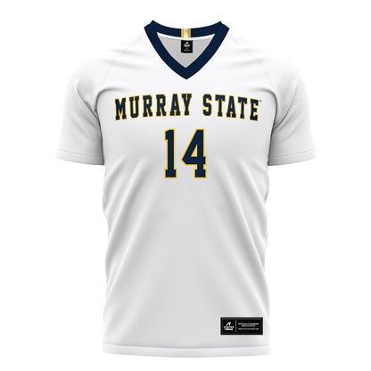 Murray State - NCAA Women's Soccer : Megan Wilson - White Soccer Jersey