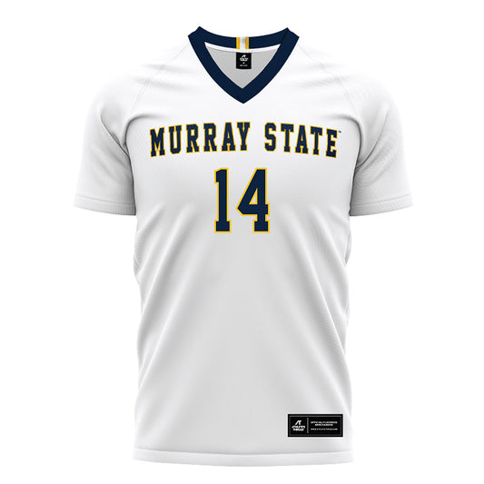 Murray State - NCAA Women's Soccer : Megan Wilson - White Soccer Jersey