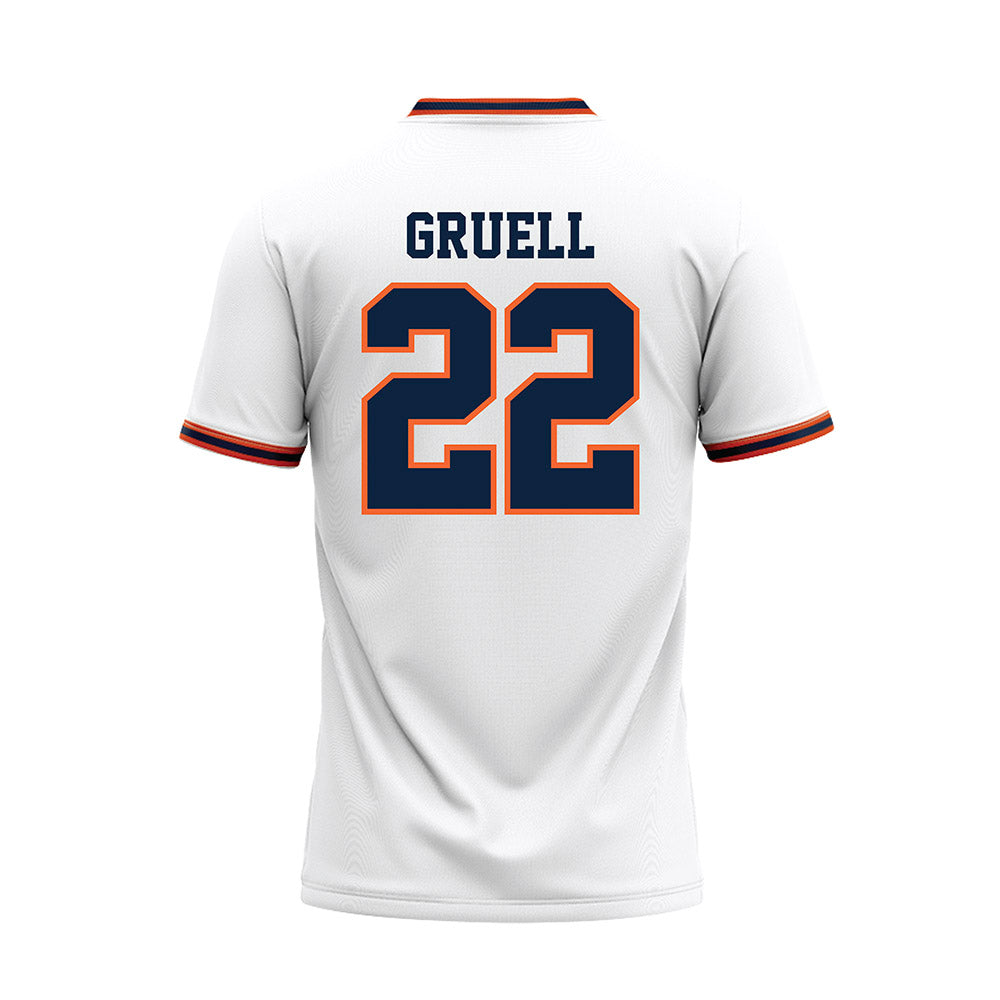 UTSA - NCAA Baseball : Garrett Gruell - White Jersey-1