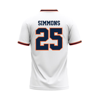 UTSA - NCAA Baseball : Sam Simmons - White Jersey-1