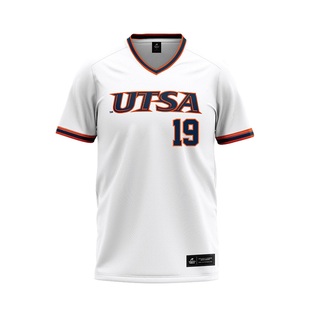 UTSA - NCAA Baseball : Lane Haworth - White Jersey-0