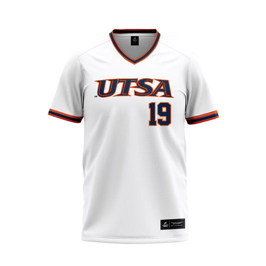 UTSA - NCAA Baseball : Lane Haworth - White Jersey-0