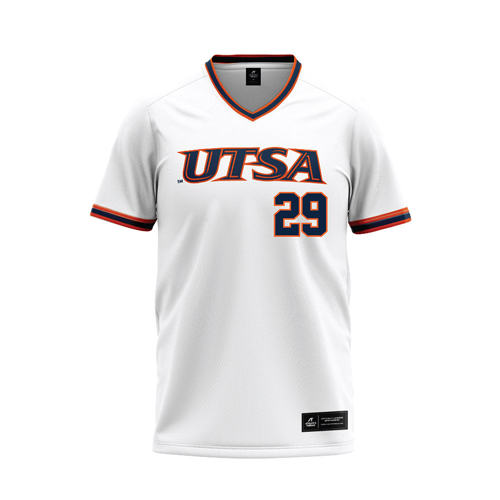 UTSA - NCAA Baseball : Christopher Gutierrez - White Jersey-0