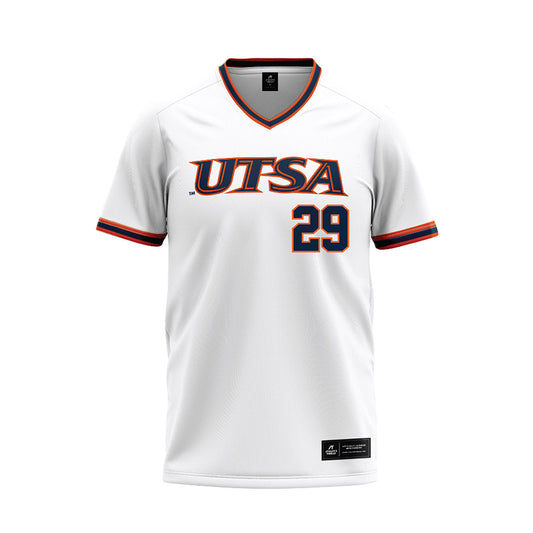 UTSA - NCAA Baseball : Christopher Gutierrez - White Jersey-0