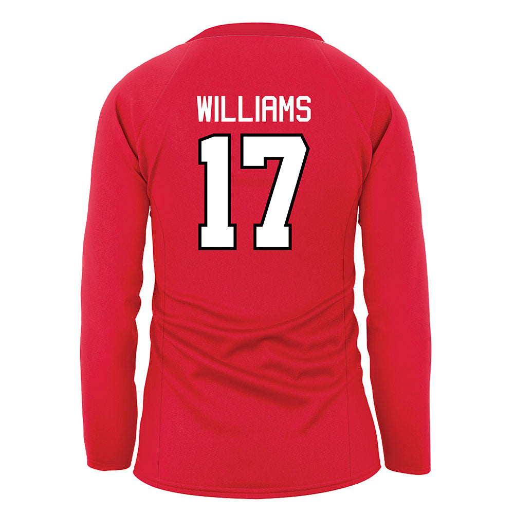 Nebraska - NCAA Women's Volleyball : Keoni Williams - Red Volleyball Jersey-1