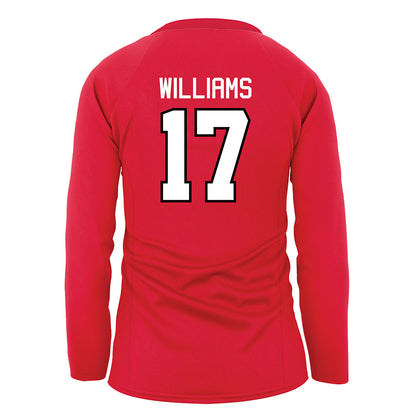 Nebraska - NCAA Women's Volleyball : Keoni Williams - Red Volleyball Jersey-1