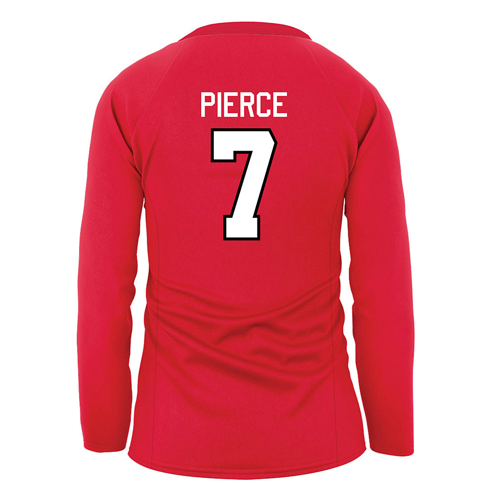 Nebraska - NCAA Women's Volleyball : Skyler Pierce - Red Volleyball Jersey-1