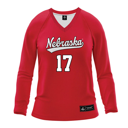 Nebraska - NCAA Women's Volleyball : Keoni Williams - Red Volleyball Jersey-0