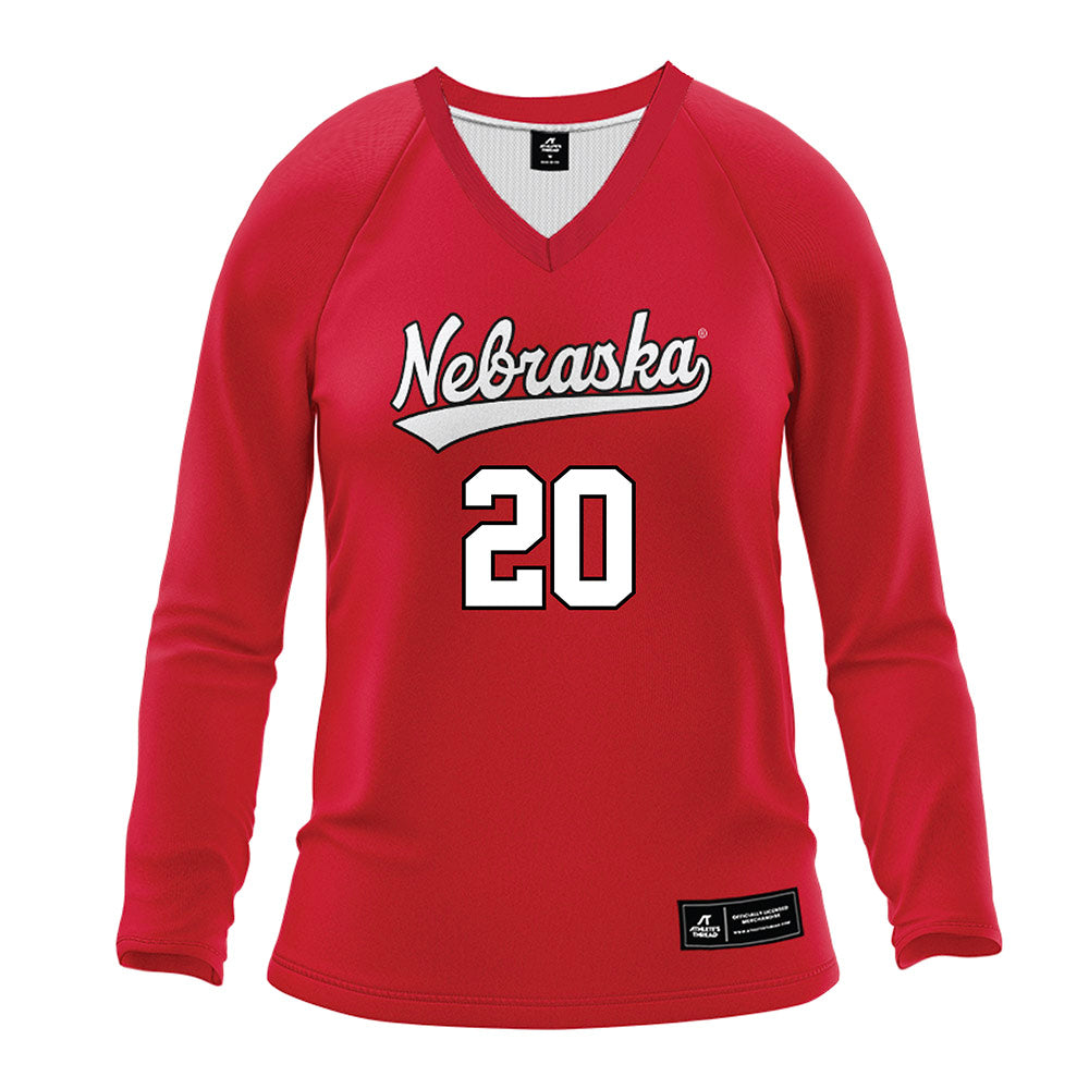 Nebraska - NCAA Women's Volleyball : Jayden Robinson - Red Volleyball Jersey-0