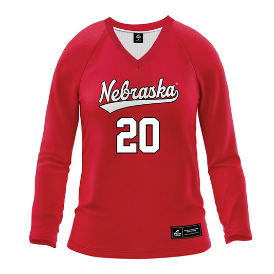 Nebraska - NCAA Women's Volleyball : Jayden Robinson - Red Volleyball Jersey-0