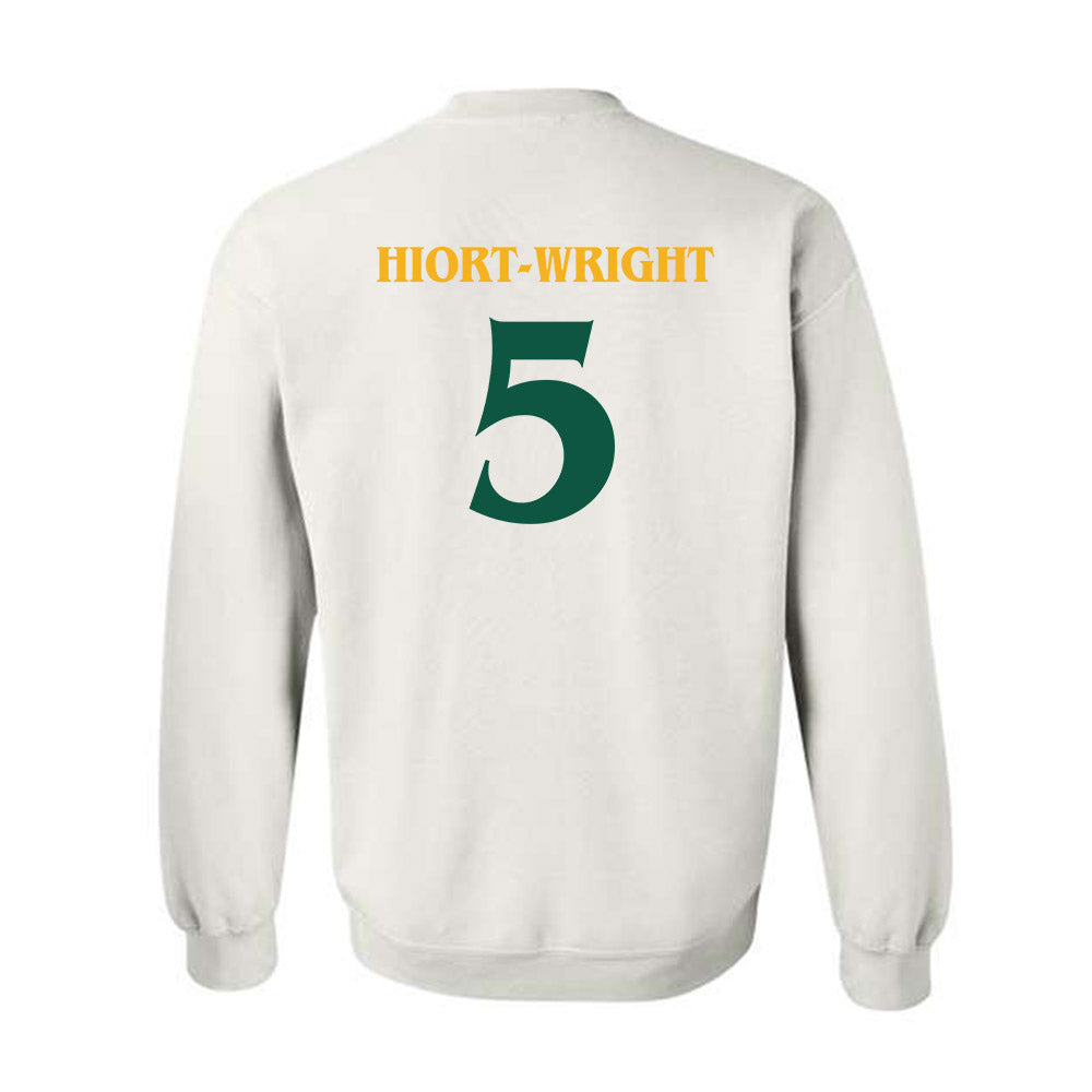 William & Mary - NCAA Men's Soccer : Noah Hiort-Wright - Replica Shersey Crewneck Sweatshirt-1