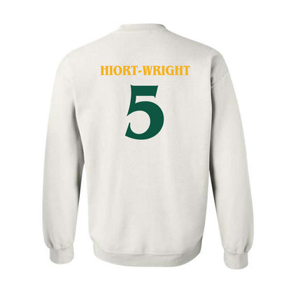 William & Mary - NCAA Men's Soccer : Noah Hiort-Wright - Replica Shersey Crewneck Sweatshirt-1