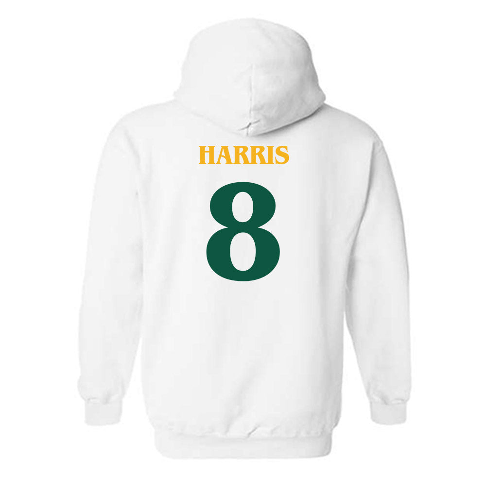 William & Mary - NCAA Men's Soccer : Beckham Harris - Replica Shersey Hooded Sweatshirt-1