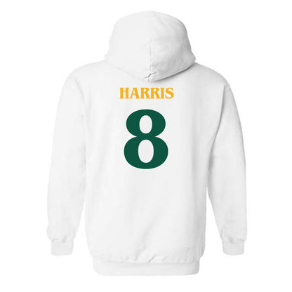 William & Mary - NCAA Men's Soccer : Beckham Harris - Replica Shersey Hooded Sweatshirt-1