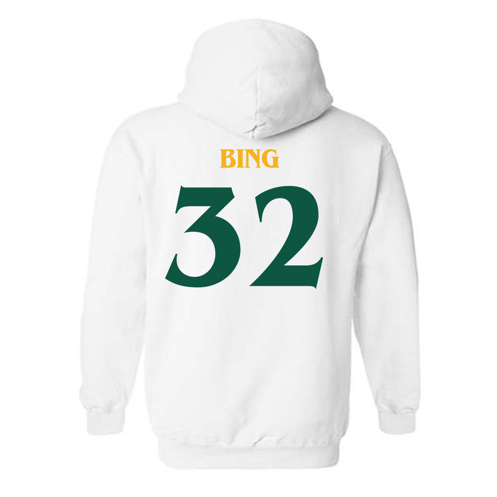 William & Mary - NCAA Men's Soccer : Chandler Bing - Replica Shersey Hooded Sweatshirt-1