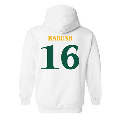 William & Mary - NCAA Men's Soccer : Evan Rabush - Replica Shersey Hooded Sweatshirt-1