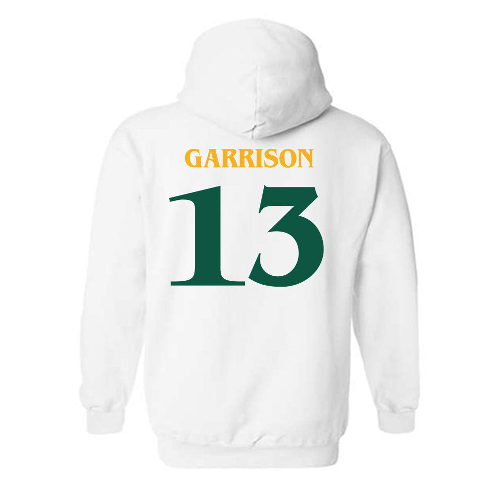William & Mary - NCAA Men's Soccer : Alexander Garrison - Replica Shersey Hooded Sweatshirt-1