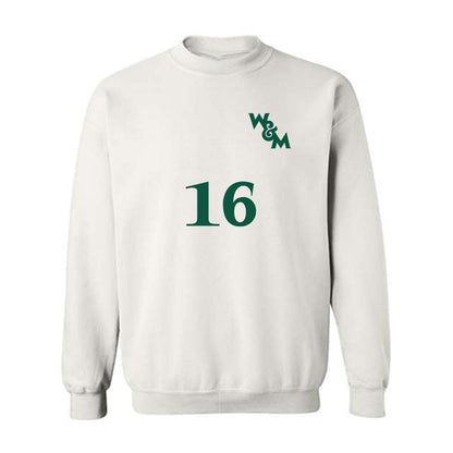 William & Mary - NCAA Men's Soccer : Evan Rabush - Replica Shersey Crewneck Sweatshirt-0